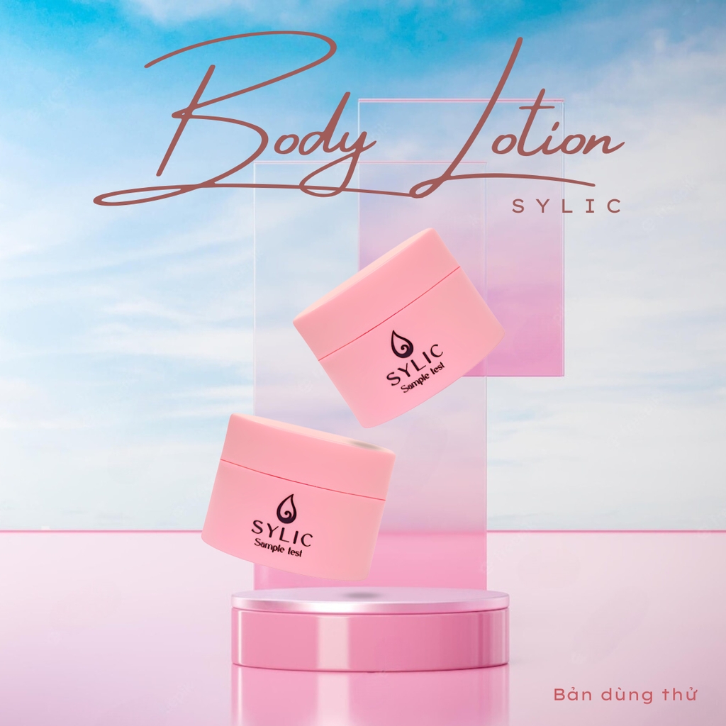 Kem Dưỡng Trắng Da Body Lotion Sylic Minisize