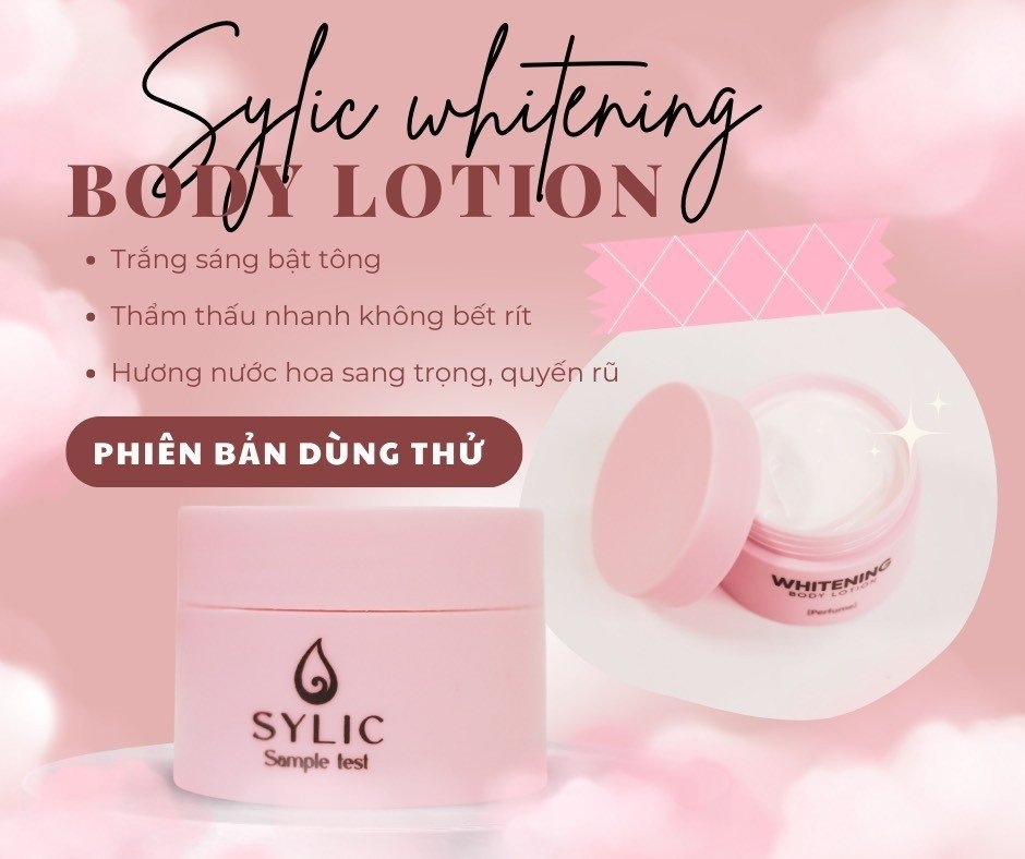 Kem Dưỡng Trắng Da Body Lotion Sylic Minisize