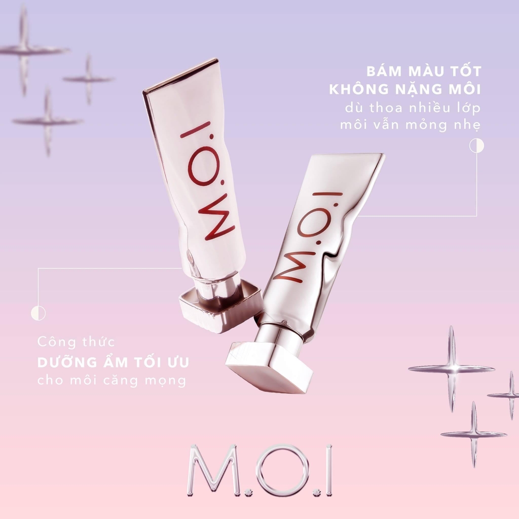 Son Dưỡng Môi Có Màu Jelly Lipgloss M.O.I