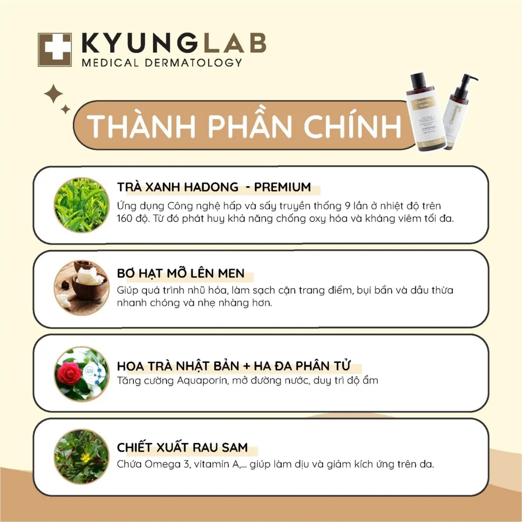 Nước Tẩy Trang Kyunglab Chai 300ml