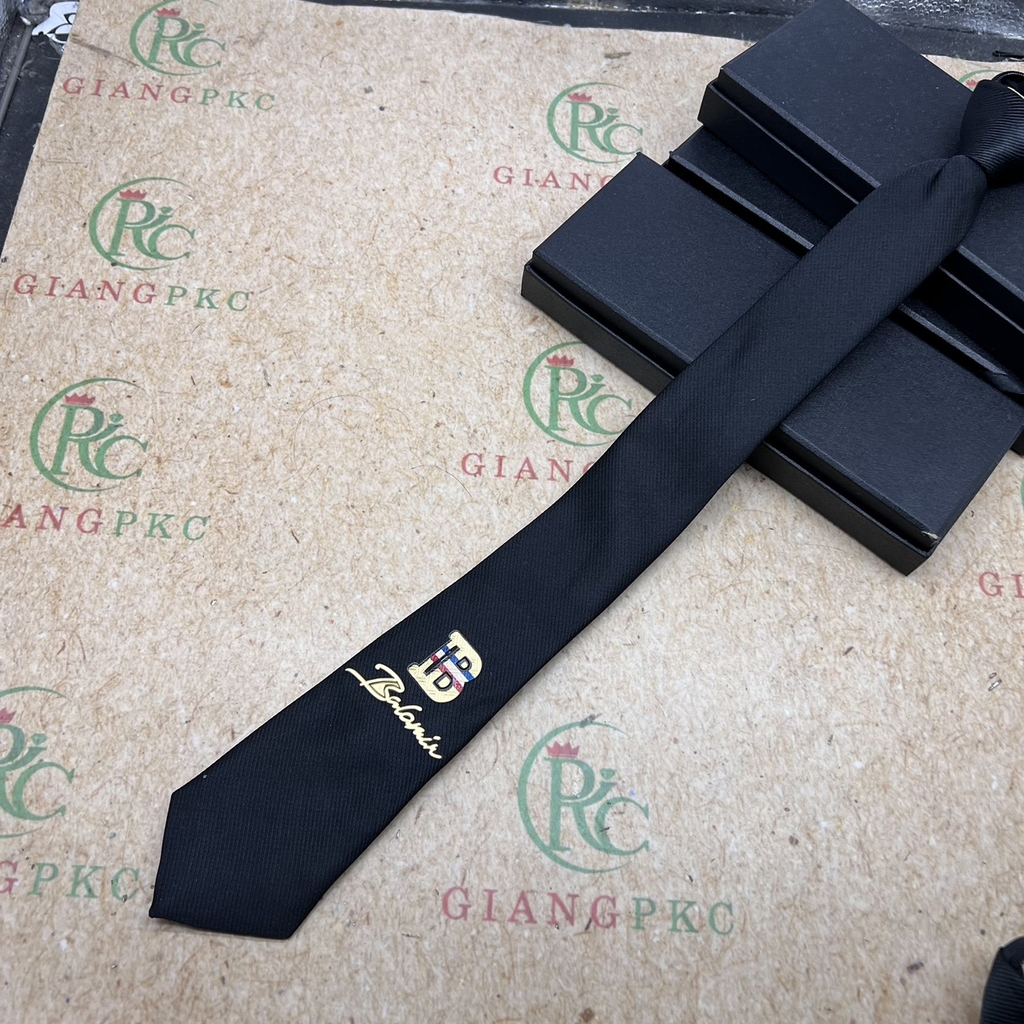 Mẫu cà vạt thắt sẵn 6cmx48cm trang trí hoa văn họa tiết 2024 Giangpkc  giangpkc-phu-kien-thoi-trang