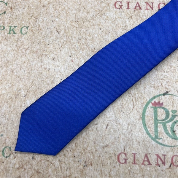 Cà vạt nam mẫu thắt sẵn dây kéo 6cm màu xanh bích kẻ tăm mẫu mới nhất 2023 Giangpkc