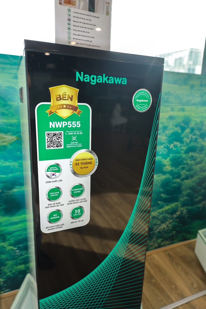 Máy lọc nước RO Hydrogen Nagakawa NWP555