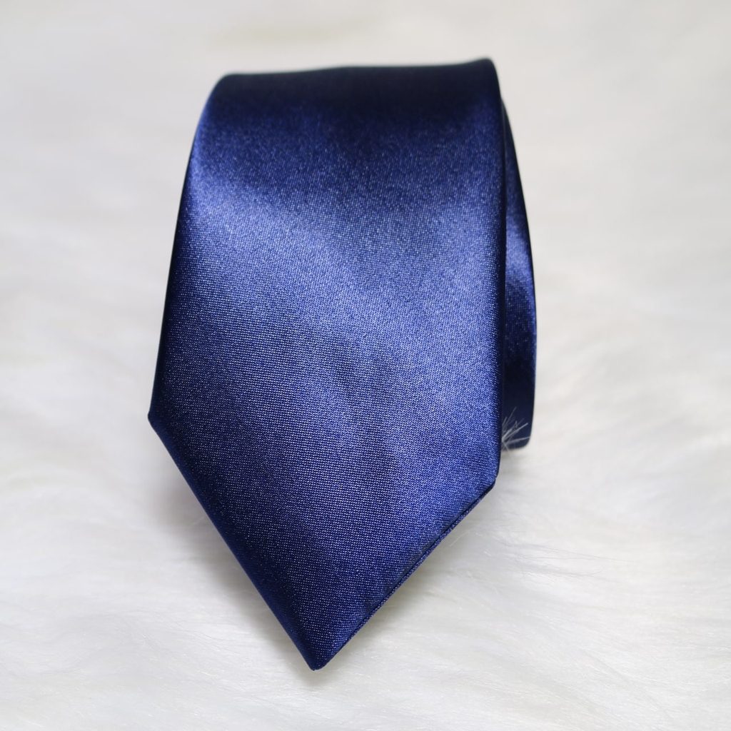 Cà vạt nam phi bóng thắt sẵn bản lớn C0155