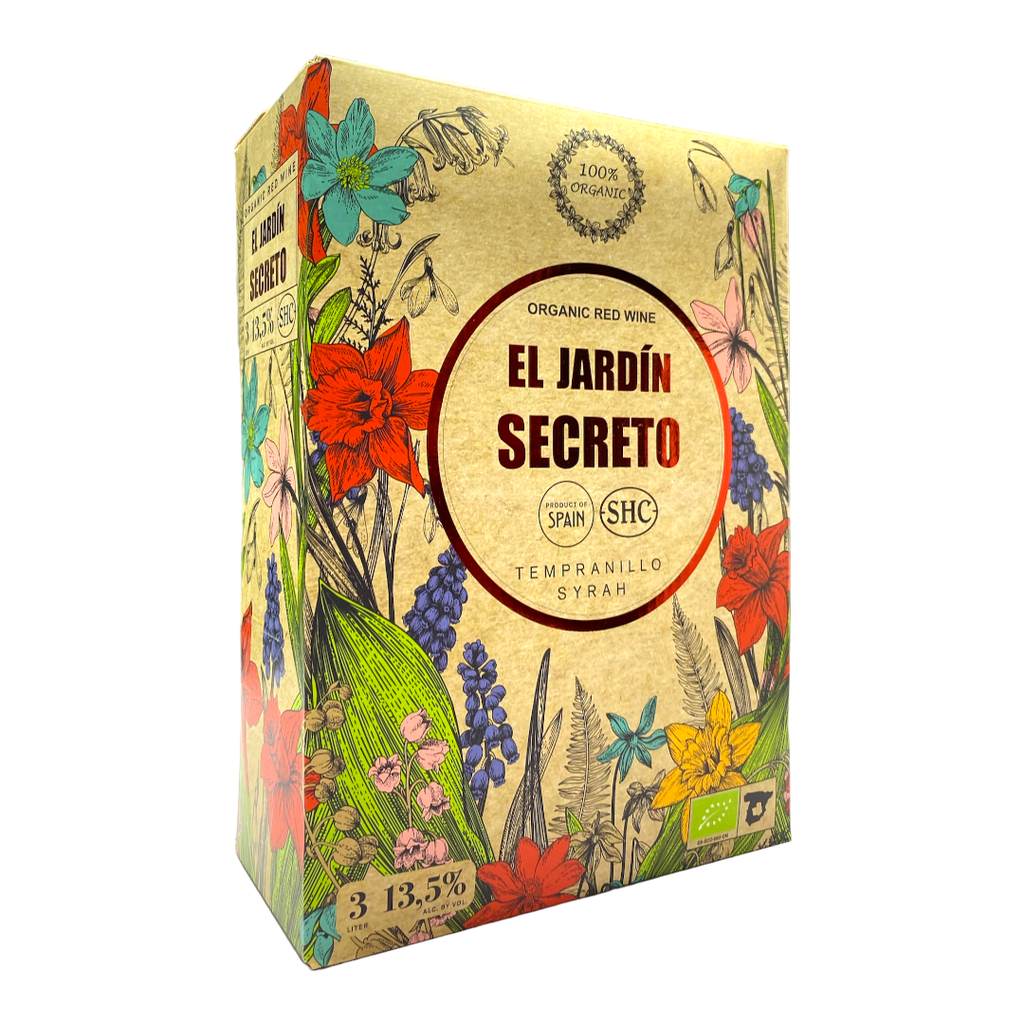 Bịch rượu vang đỏ Tây Ban Nha El Jardin Selecto