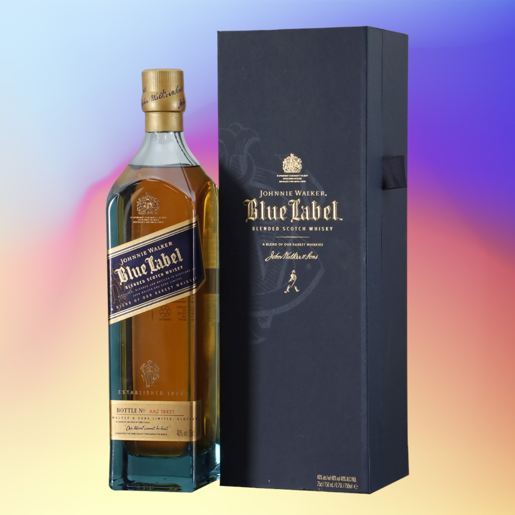 Rượu whisky pha trộn Scotland Johnnie Walker Blue Label