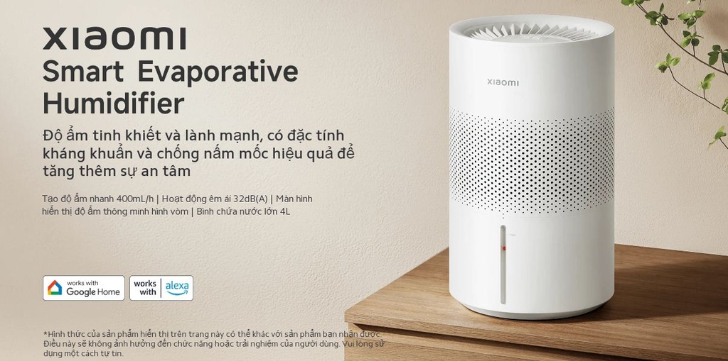 Máy tạo độ ẩm Xiaomi Smart Evaporative Humidifier