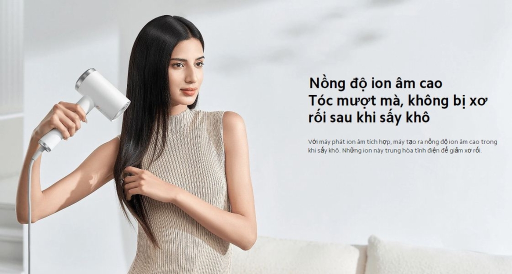 Máy sấy tóc Xiaomi High-speed Iconic Hair Dryer EU