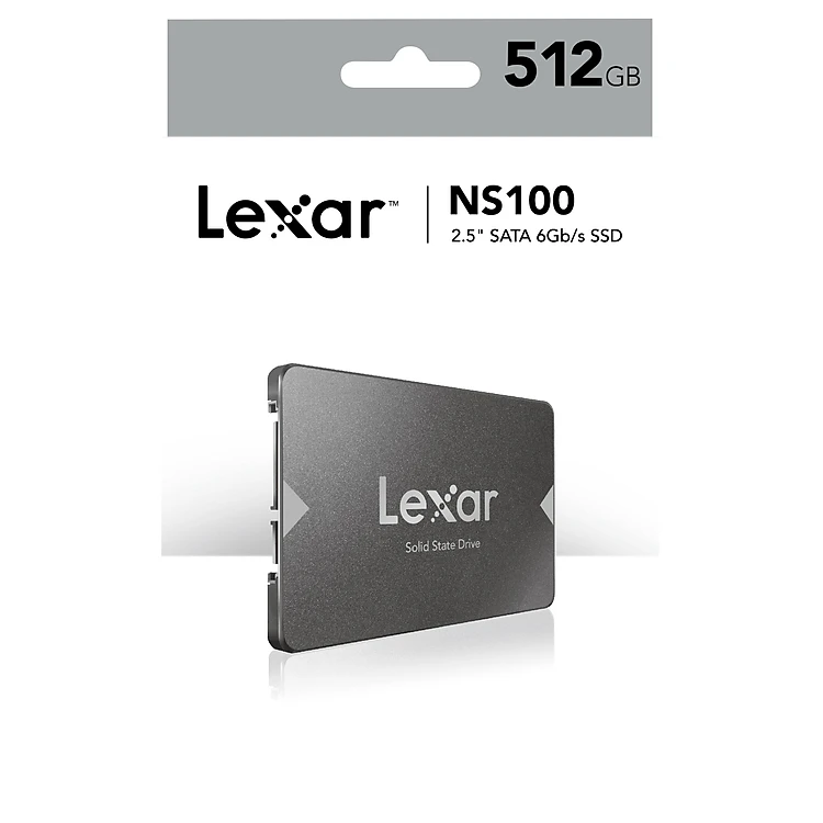 Ổ cứng SSD 512GB Lexar NS100 LNS100-512RB 2.5-Inch SATA III