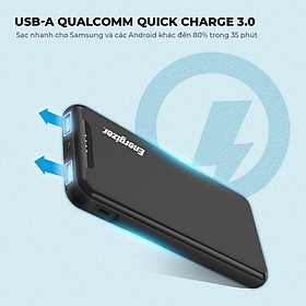 Sạc dự phòng Energizer 10000mAh UE10052PQ