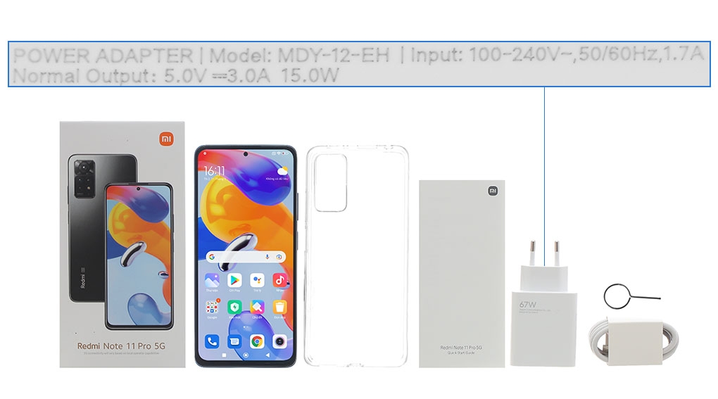 Điện thoại Xiaomi Redmi Note 11 Pro 5G