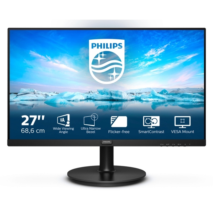 Màn hình Philips LCD 27” 271V8/74 FHD IPS 75Hz Loa Kép 2W