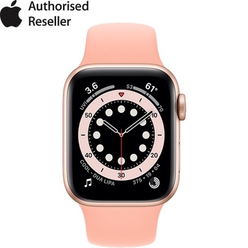 Apple Watch Series 6 44mm (4G) Viền Nhôm Dây Cao Su  Chính Hãng VNA