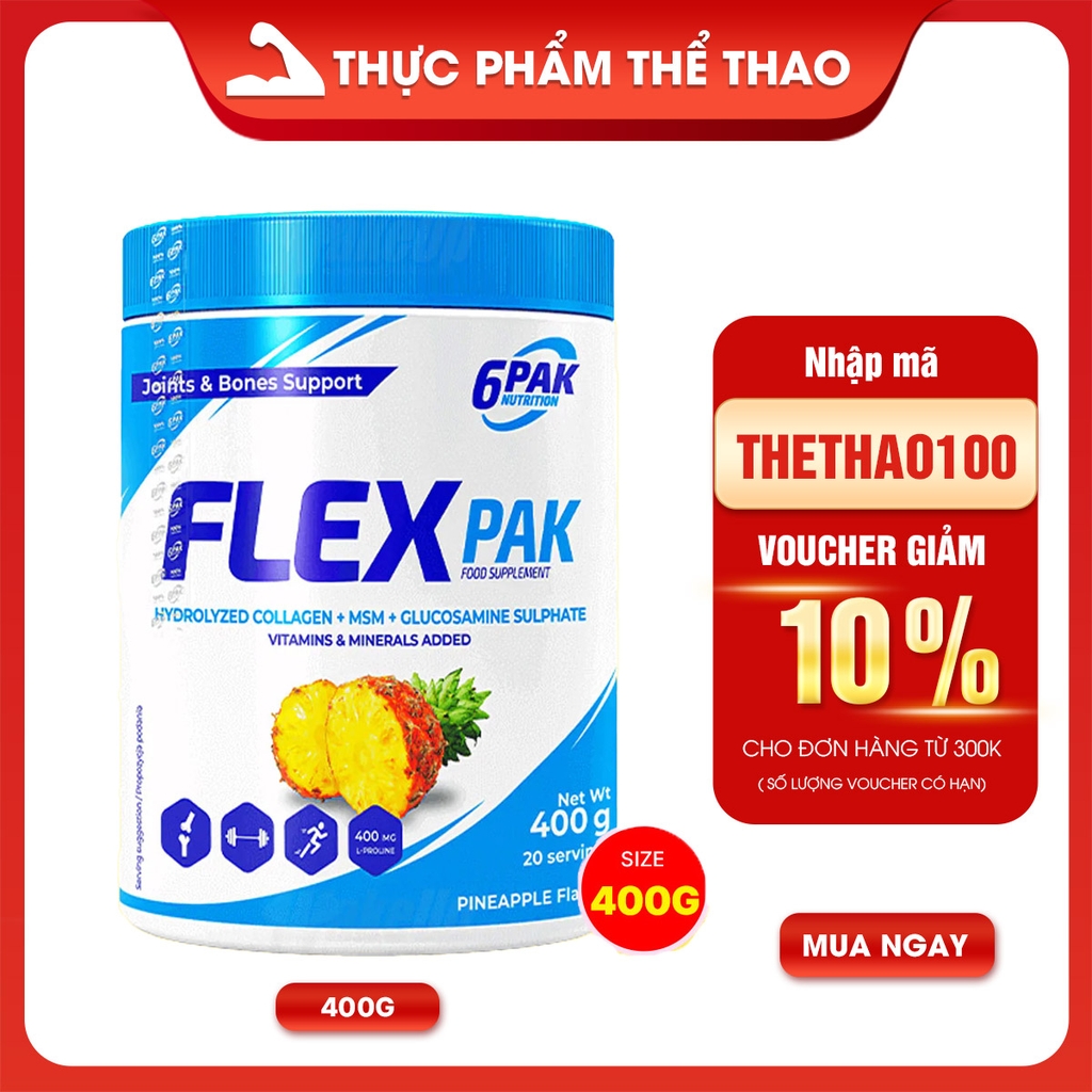 6PAK FLEX PAK (400g)