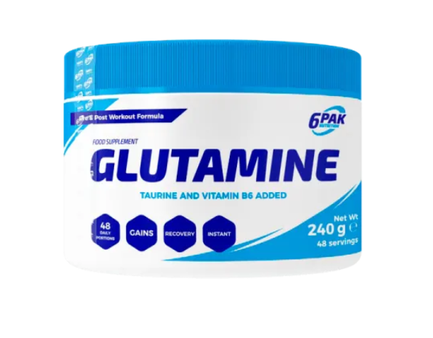 6PAK Glutamine (240g)