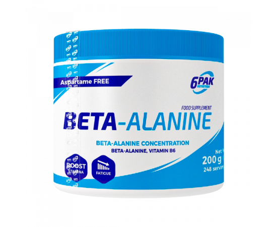 6PAK BETA ALANINE 200G (DATE T7/2025)