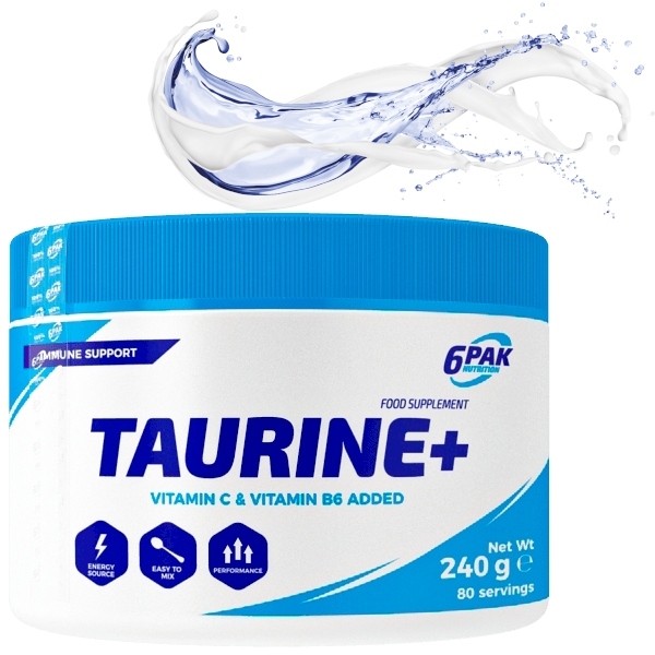 6PAK TAURINE 240g (DATE T10/2025)