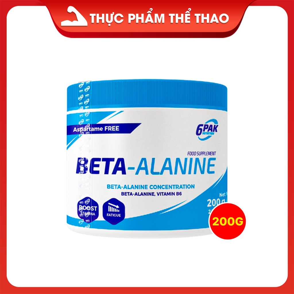 6PAK BETA ALANINE 200G (DATE T7/2025)