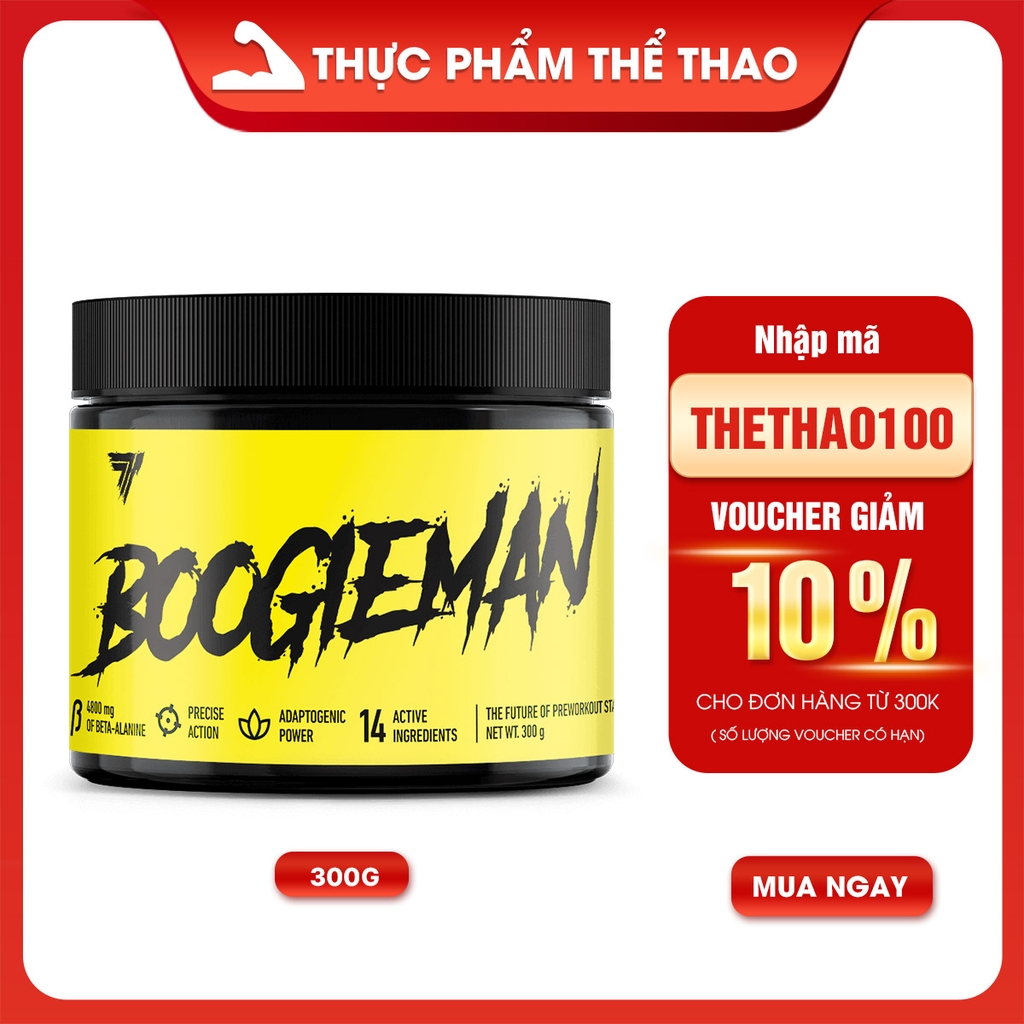 (VÓN NHẸ) Pre-Workout BOOGIEMAN (300g)