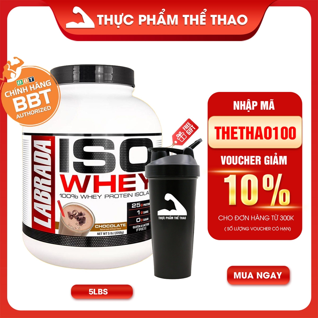 LABRADA ISO WHEY – 100% Whey Protein Isolate