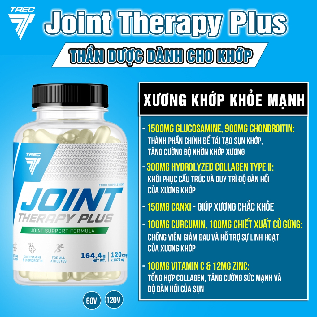 JOINT THERATHY PLUS hộp 60 viên - HỖ TRỢ XƯƠNG KHỚP