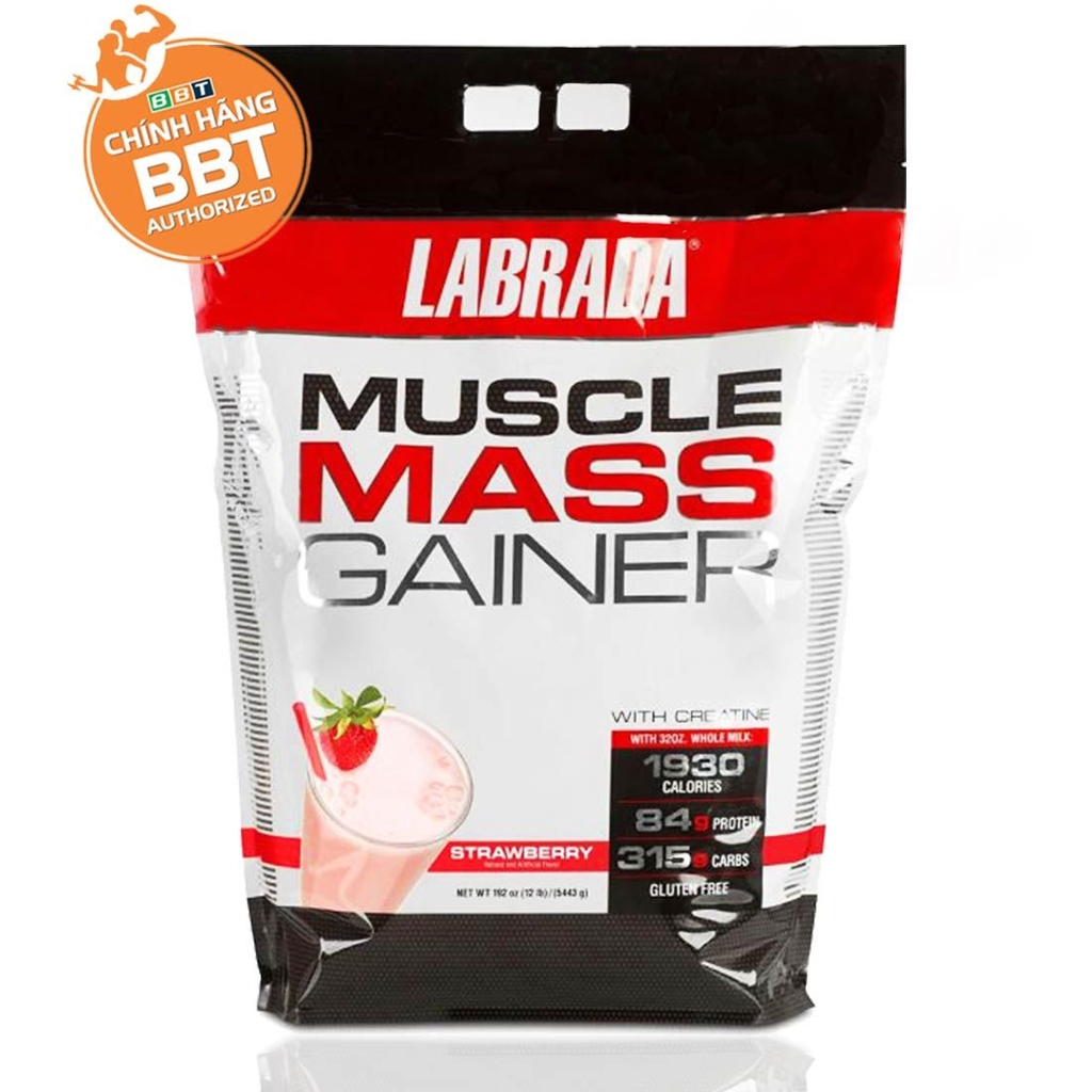 MUSCLE MASS GAINER (12lbs) - LABRADA