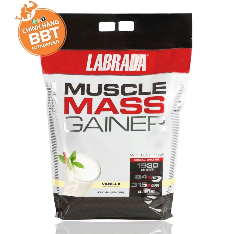 MUSCLE MASS GAINER (12lbs) - LABRADA