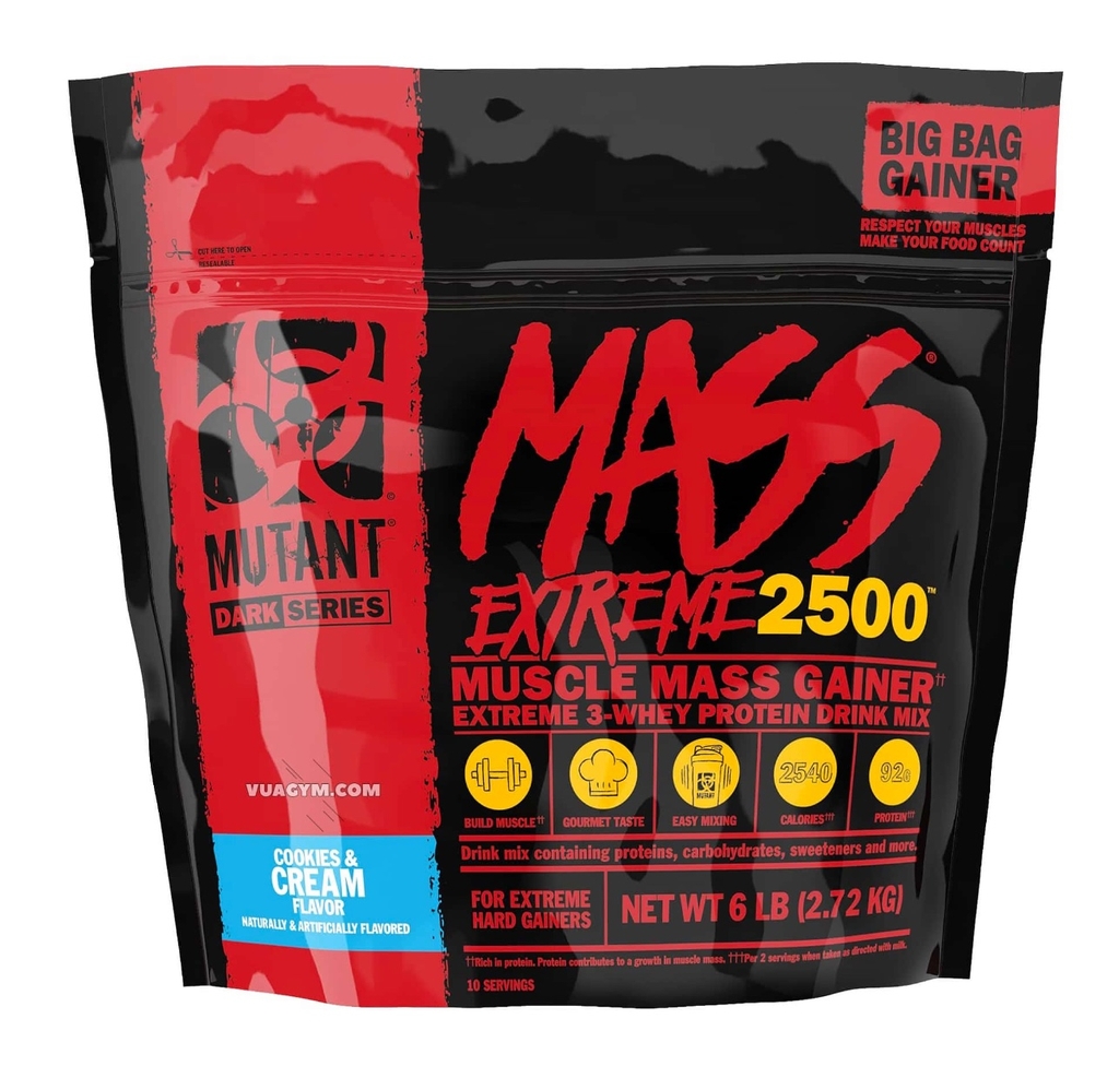 MUTANT MASS EXTREME 2500 6lbs (2.72kg)