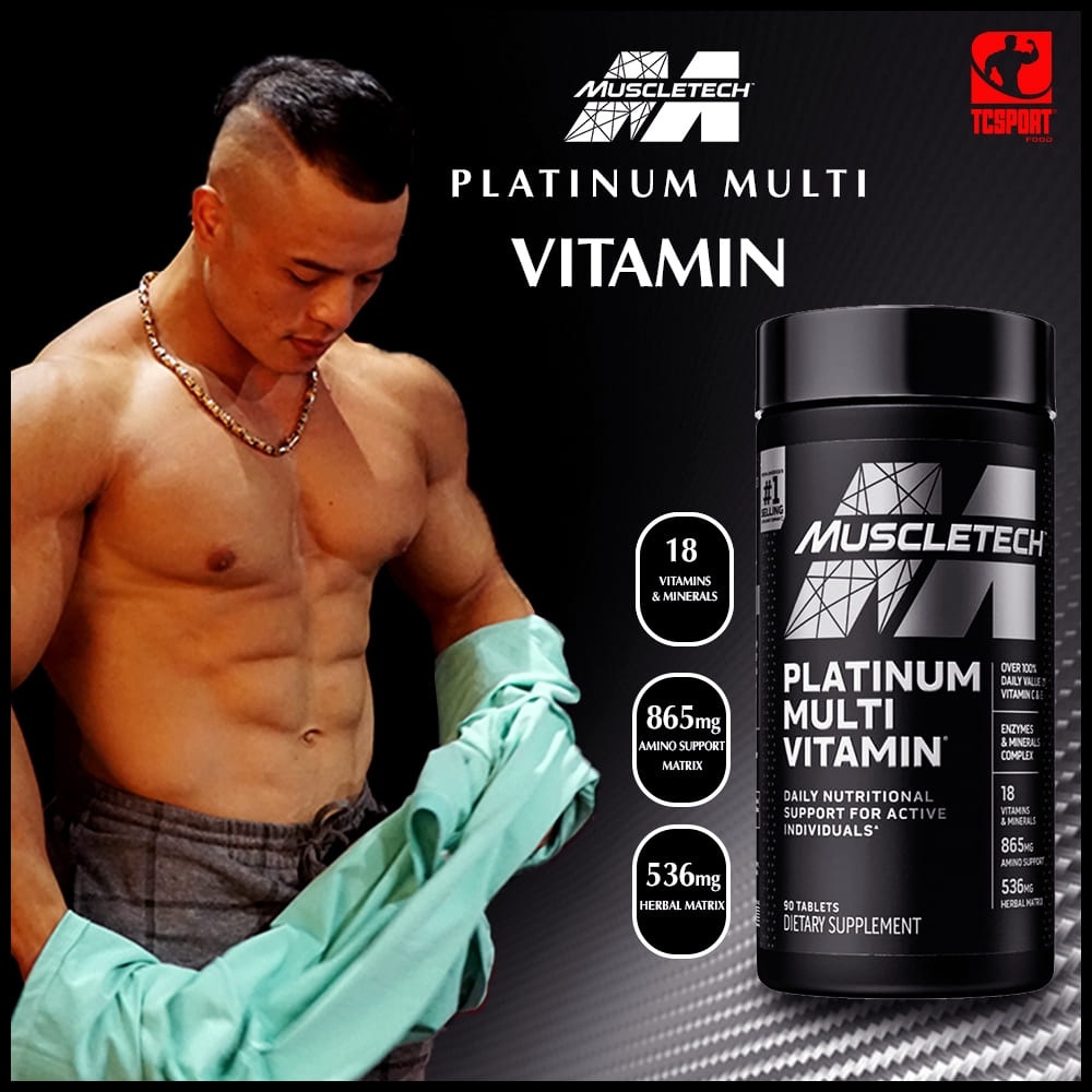 MUSCLETECH PLATINUM MULTI VITAMIN (90v)