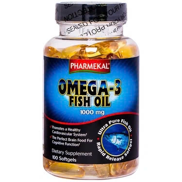 Pharmekal Omega-3 Fish Oil 1000mg (100v)