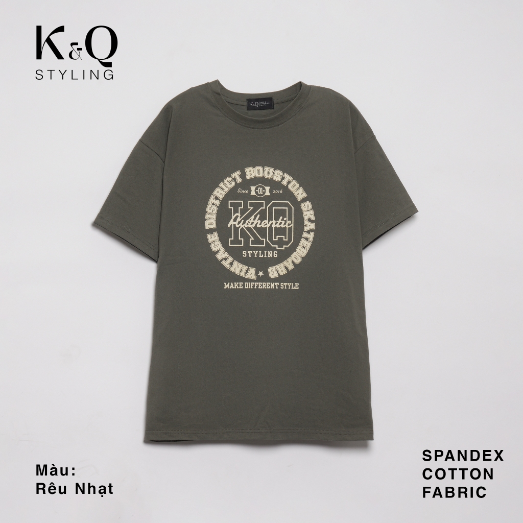 Áo Thun Unisex Cotton KQVINTAGE Freesize