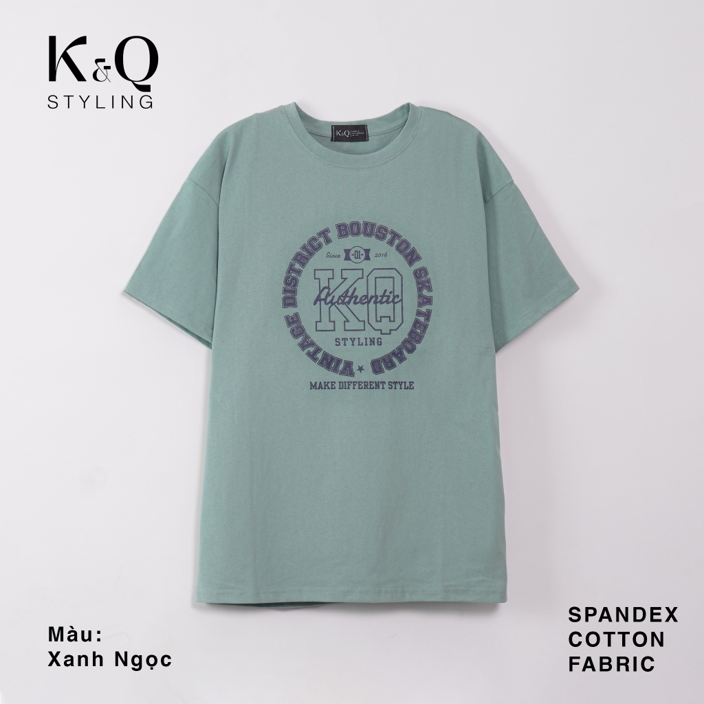 Áo Thun Unisex Cotton KQVINTAGE Freesize