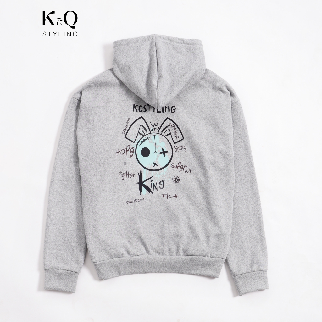 Áo Hoodie KQSTYLING Bunny King Limited