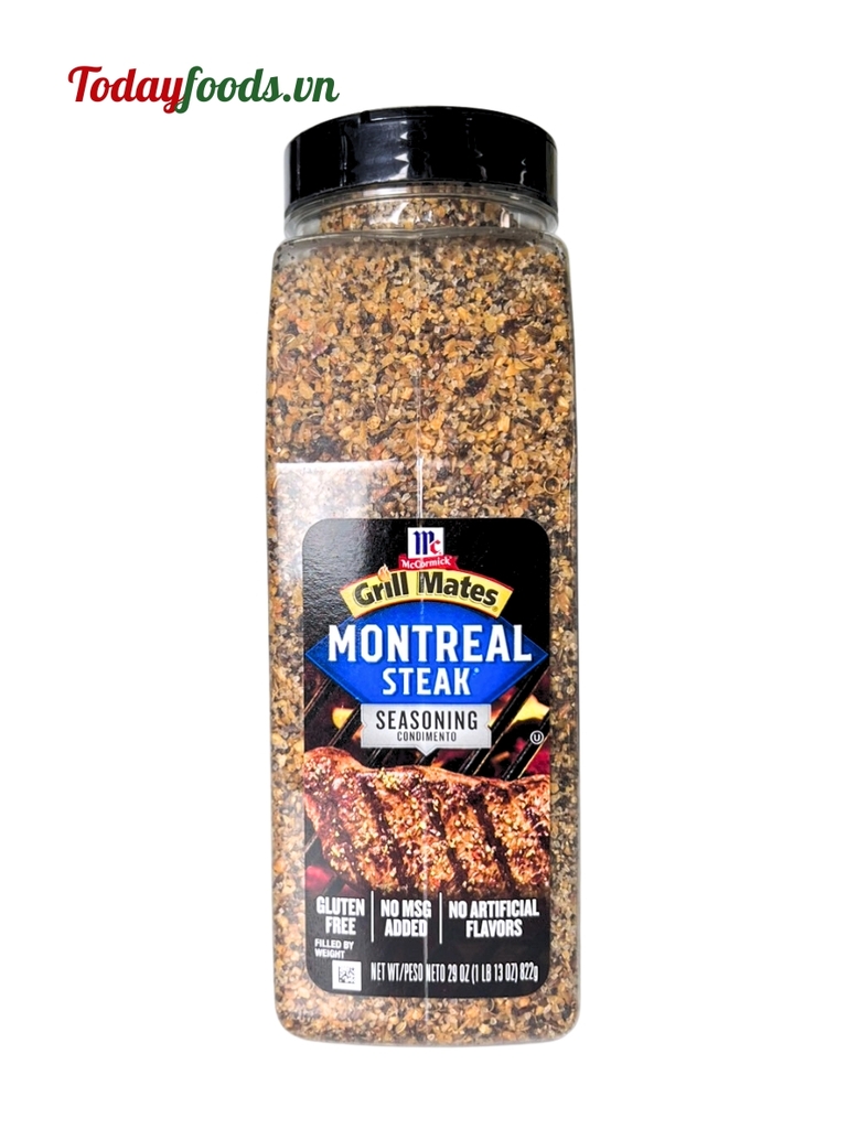 Gia vị Grill Mates Montreal Steak Seasoning 822G