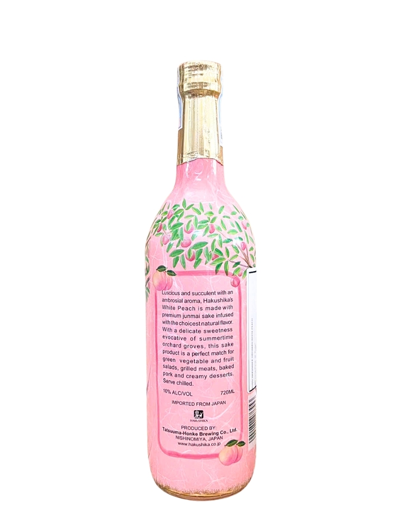 Rượu Sake Hakushika Vị Đào 720ML
