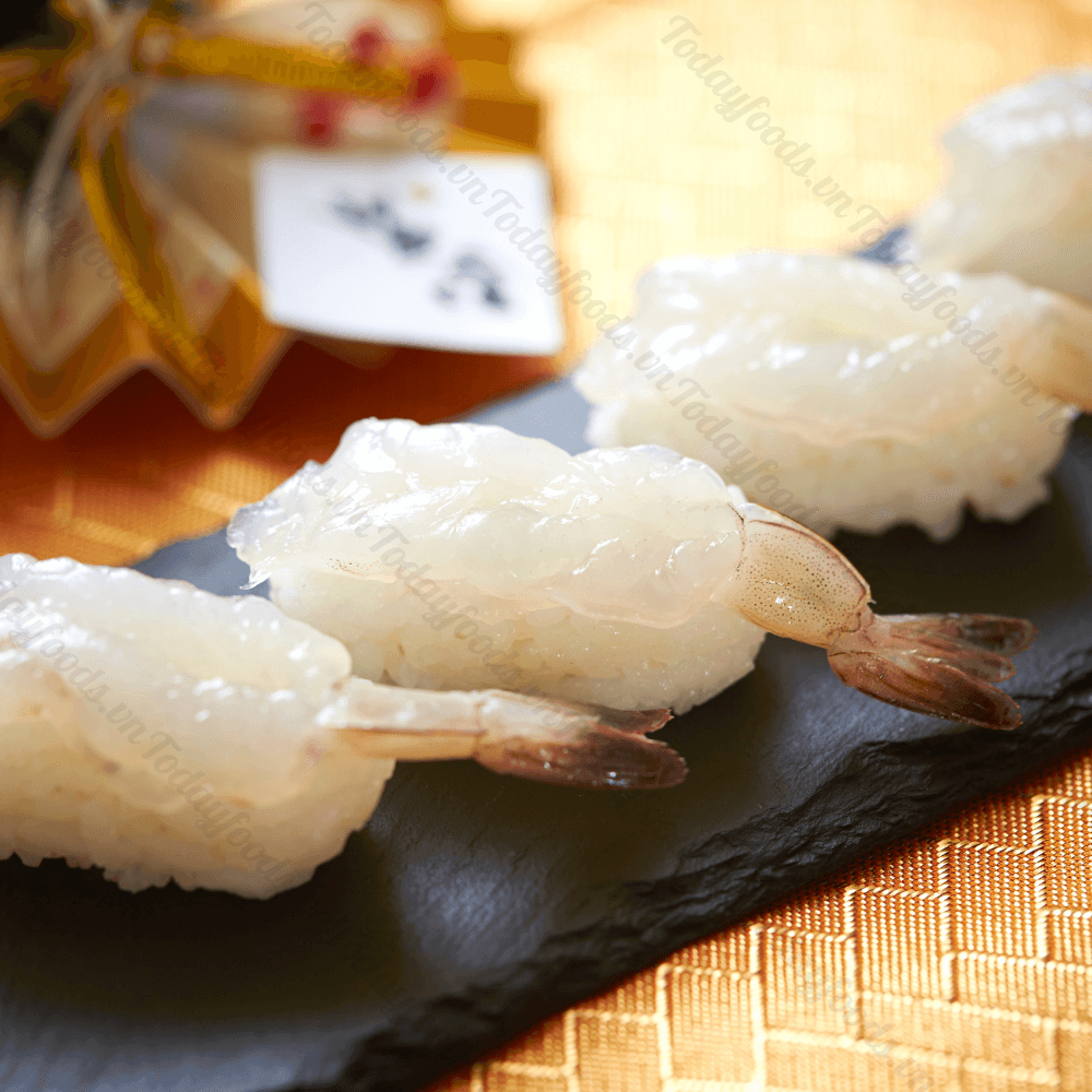 Sashimi Tôm Xẻ Bướm Không Chần (20 Miếng) 160G