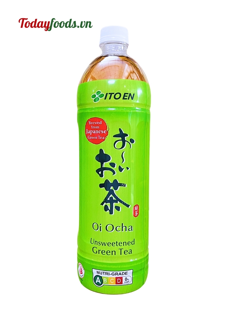 Trà Xanh Oi Ocha Green Tea 1L (Không đường)