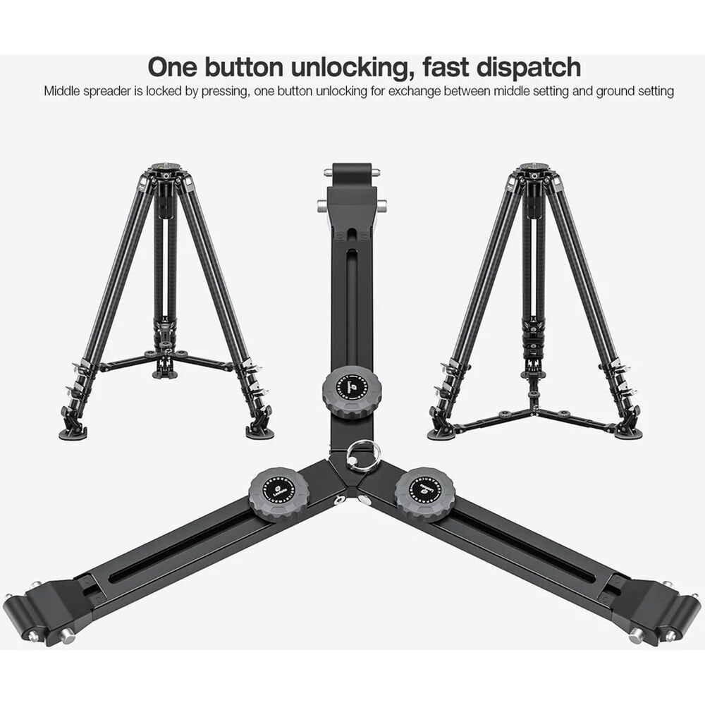 Chân máy quay Leofoto Video - LVC-253C