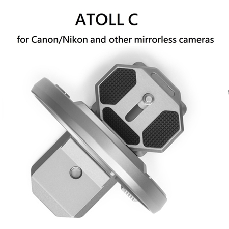 Đế xoay gắn chân máy ảnh ATOLL cho Sony/Canon/Nikon - ATOLL-S/C/D