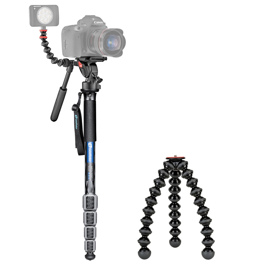 Chân máy ảnh Monopod Leofoto - MPQ-325C (Black)