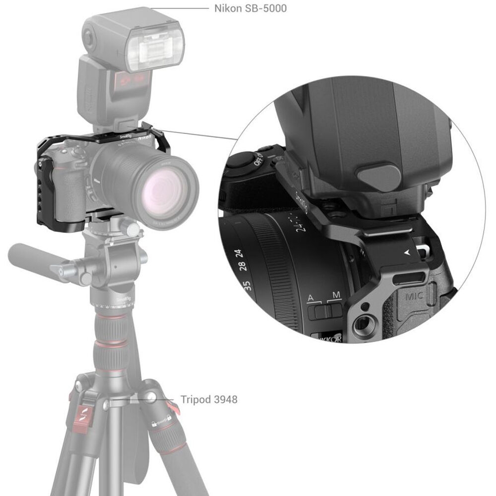 Khung bảo vệ SmallRig Cage for Nikon Z30 - 3858