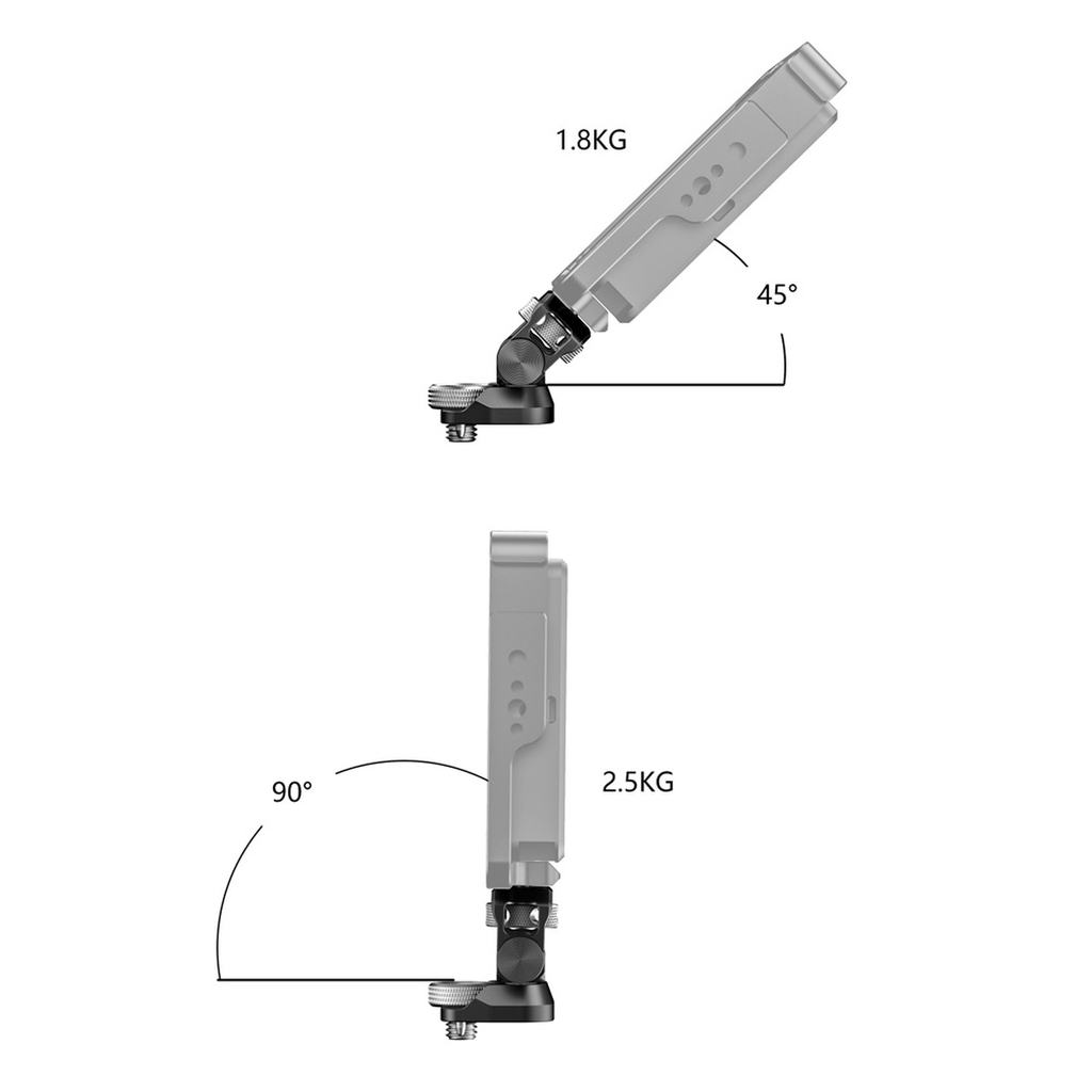 SmallRig Swivel and Tilt Monitor Mount with Arri Locating Pins - BSE2348