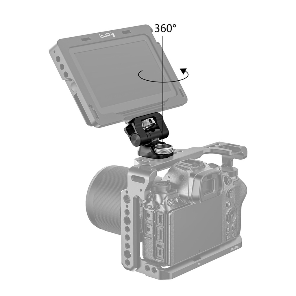 SmallRig Swivel and Tilt Monitor Mount with Arri Locating Pins - BSE2348
