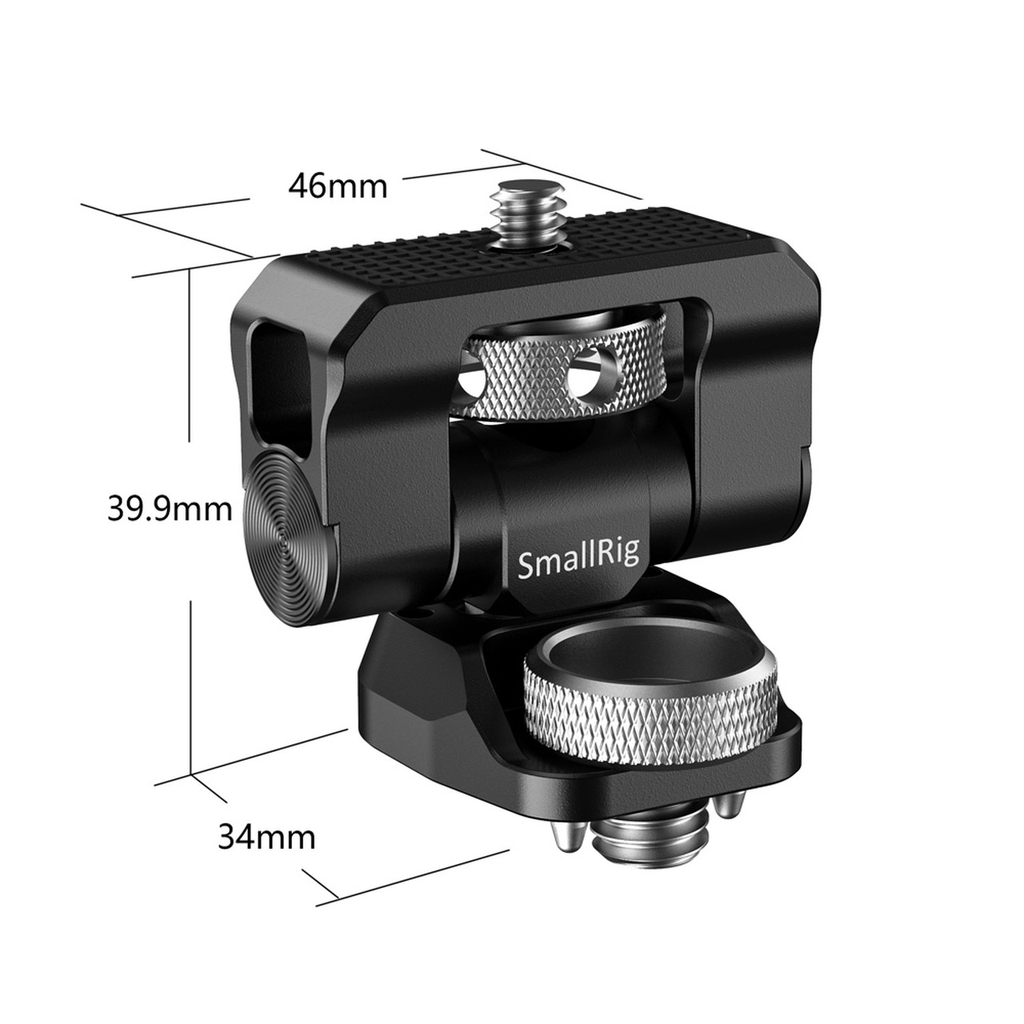 SmallRig Swivel and Tilt Monitor Mount with Arri Locating Pins - BSE2348