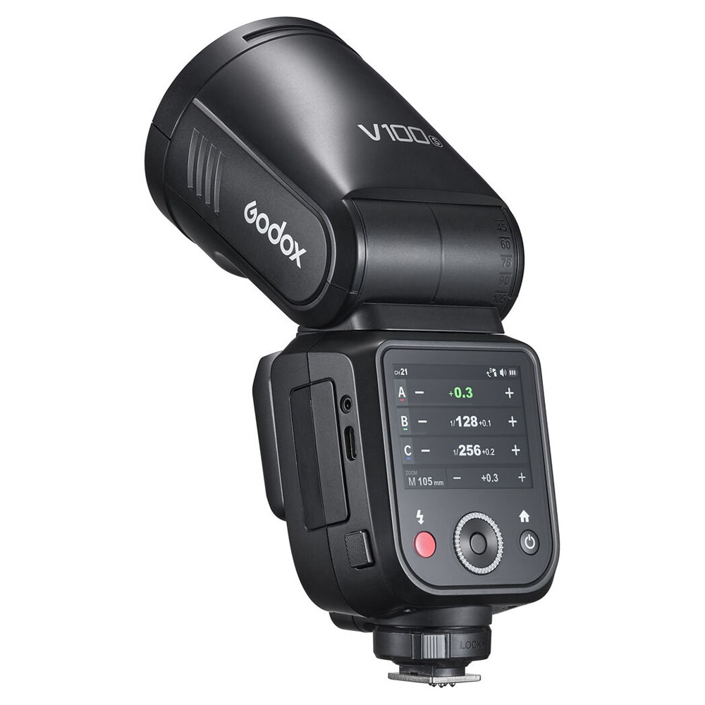 Đèn Flash đầu tròn Godox - V100