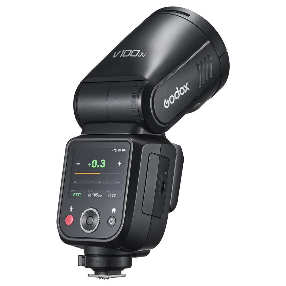 Đèn Flash đầu tròn Godox - V100