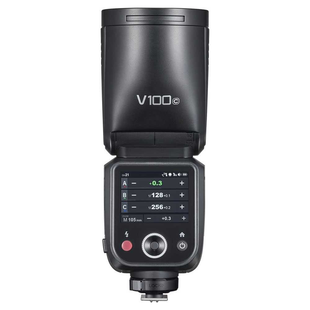 Đèn Flash đầu tròn Godox - V100