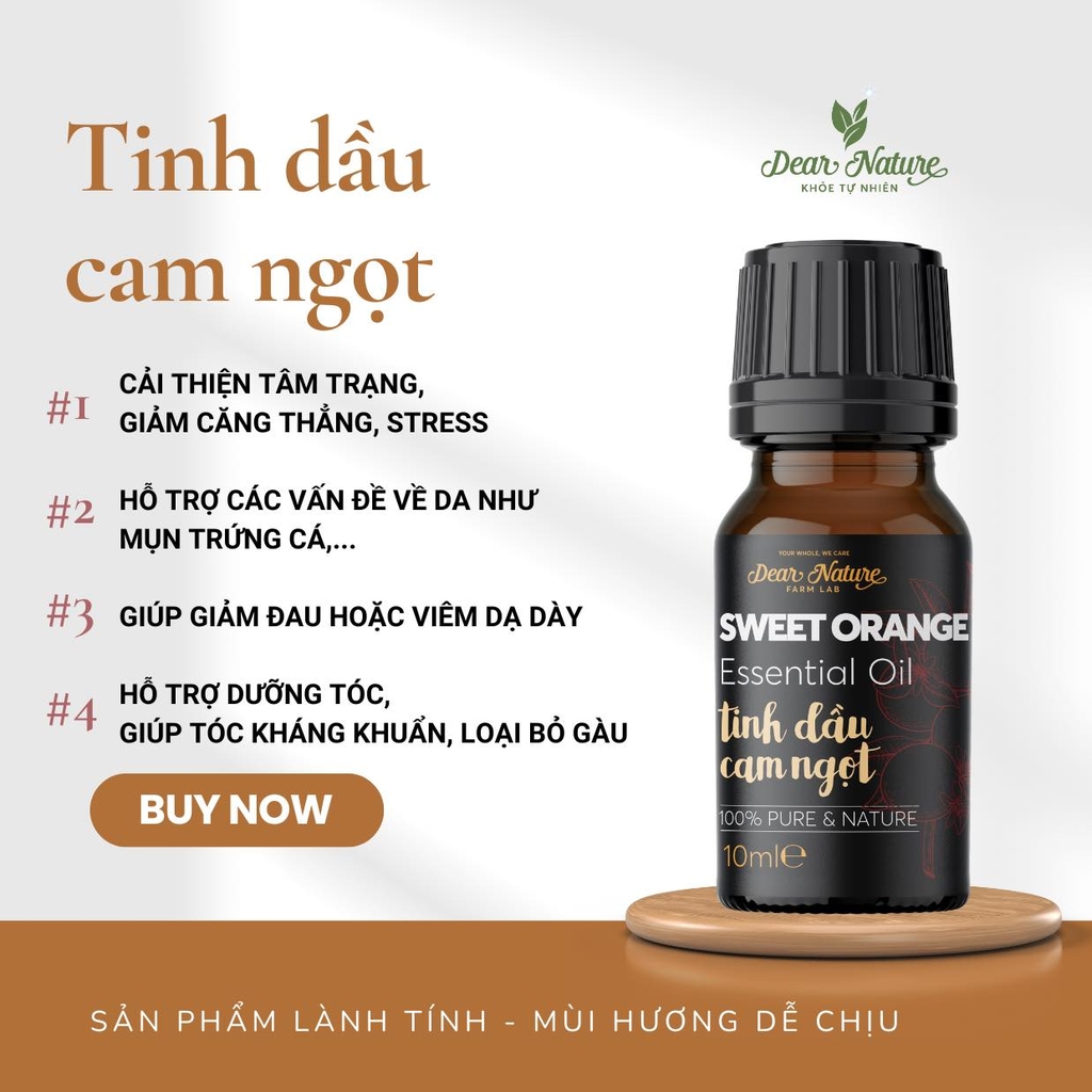 Tinh dầu cam ngọt 10ml