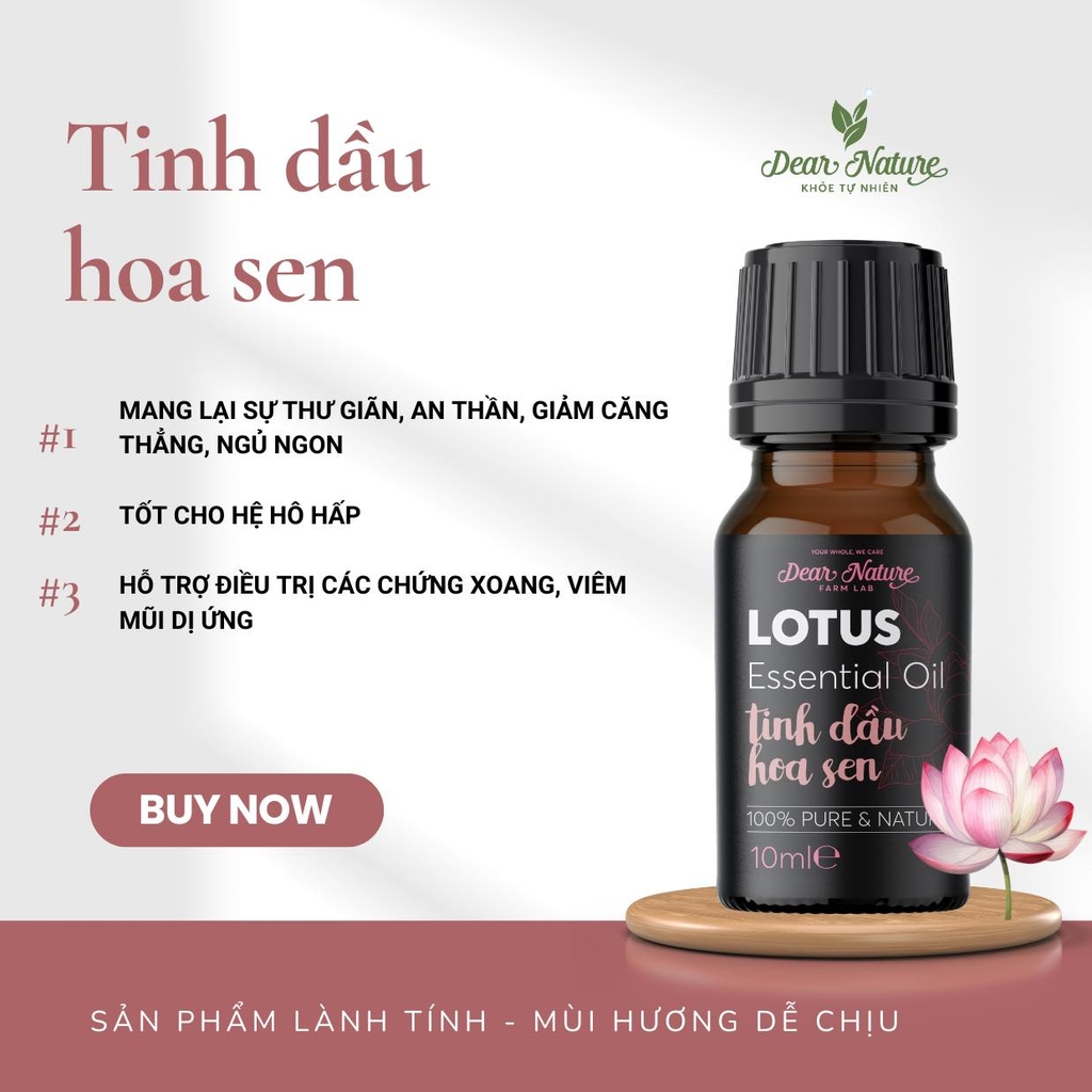 Tinh dầu hoa sen 10ml