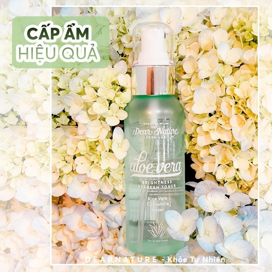 Nước cân bằng da Aloe Vera Brightness Refresh Toner